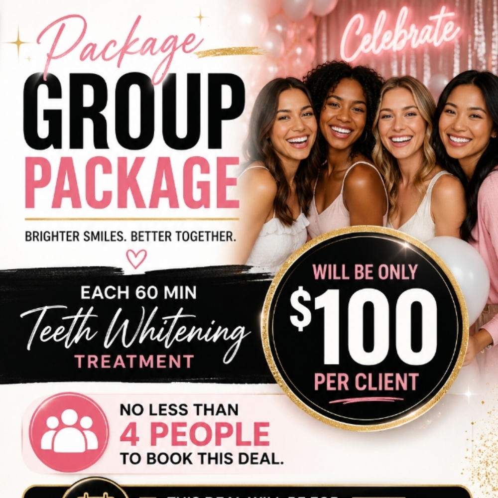 Teeth Whitening Group Package at Brighter Smiles by Christina in Moreno Valley, CA