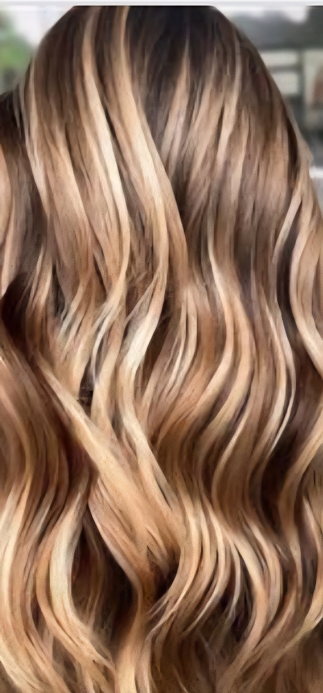 Partial Blonding +Gloss + Haircut at Nissi's Hair Salon in Wellesley Hills, MA