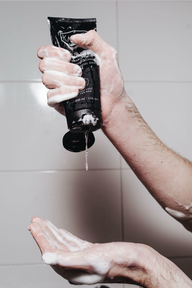 Hair wash only, hot towel included