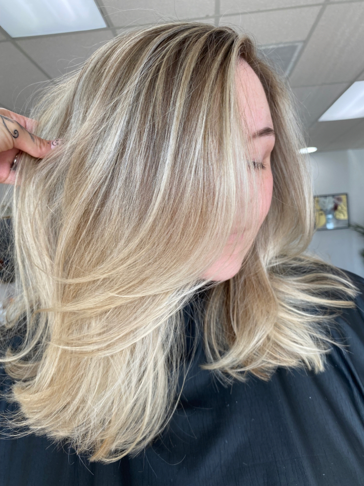 Partial Lightening + Base Color
