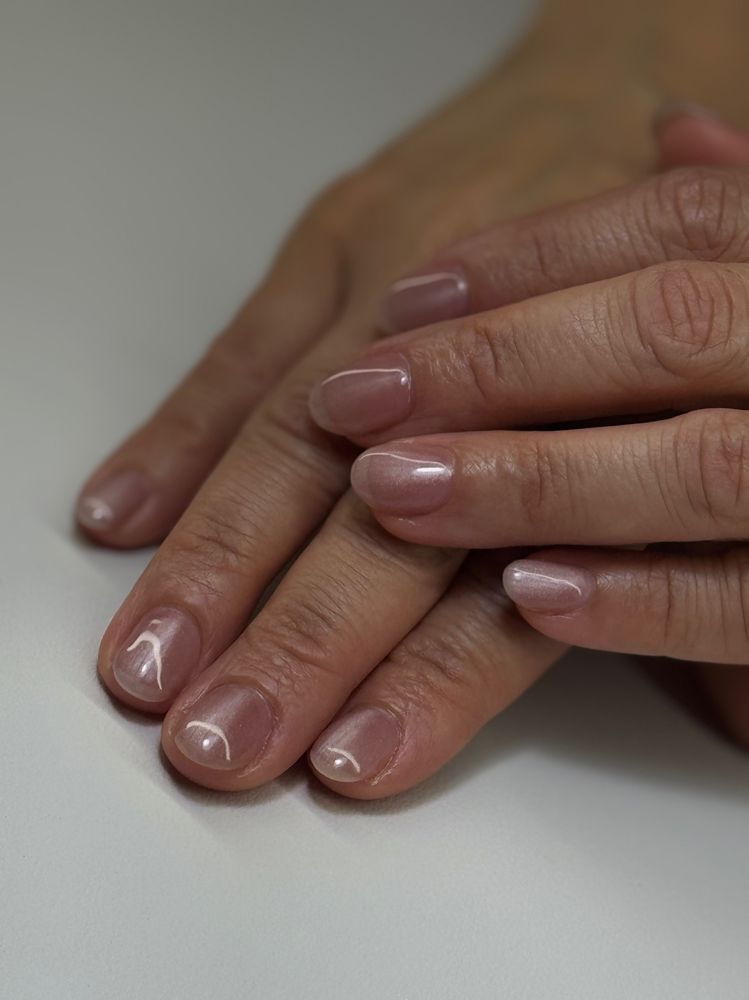 Rubber Base Manicure at Serene Studio Oviedo in Oviedo, FL