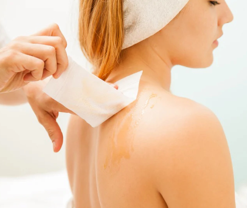 Back Wax at Amber Aesthetics in Evans, GA