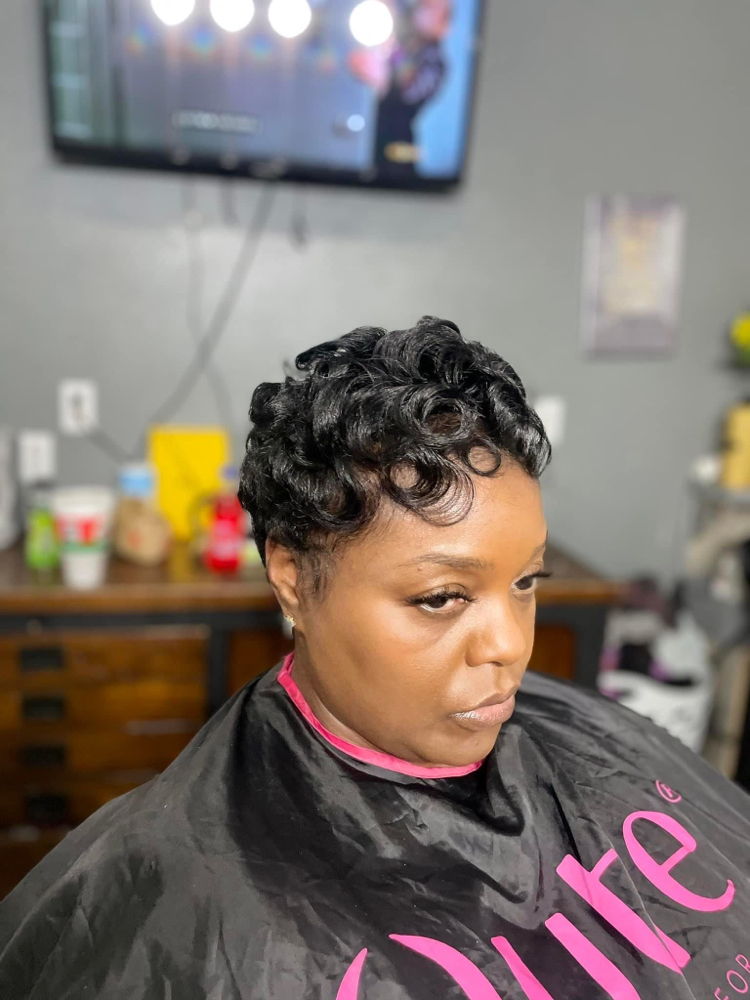 Relaxer Cut & Style