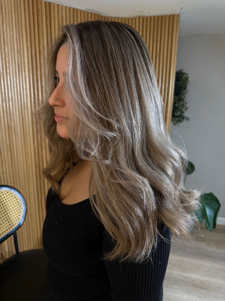 Full Balayage Ash at Houseofbeautybykm in Fort Washington, MD