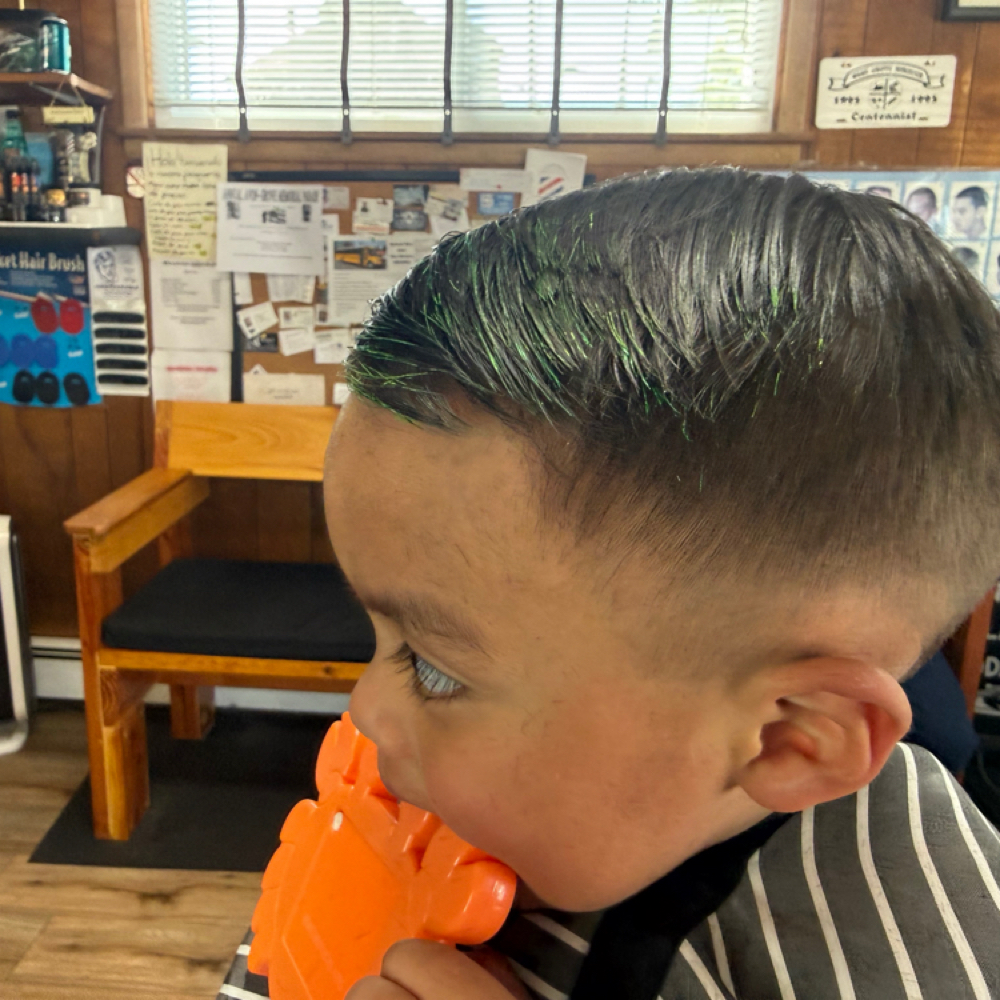 Kids Cut Under 10 Years Old at Ruffini’s Barbershop in West Grove, PA