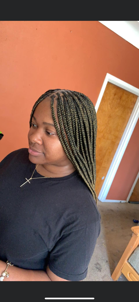Small Knotless Waist Length