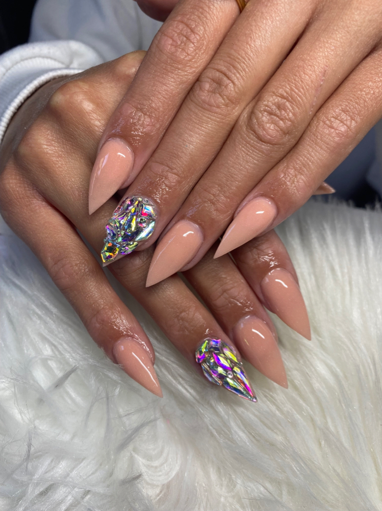 MEDIUM Solid Color SET🌸 at Cidity Nails in South bend, IN