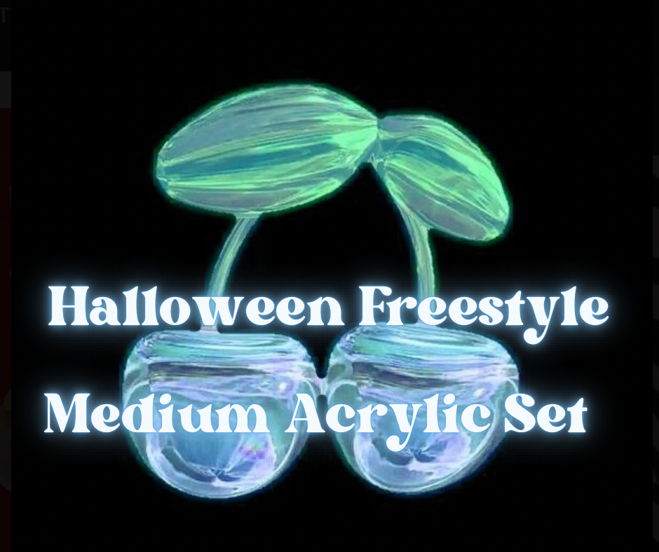 Spooky Freestyle Nail Set (M)
