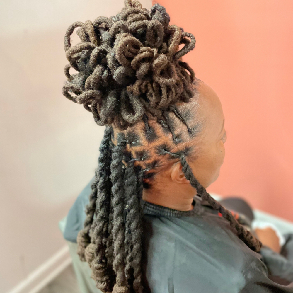 HALF UP HALF DOWN at HAIR BY LALA LLC in Brooklyn, NY