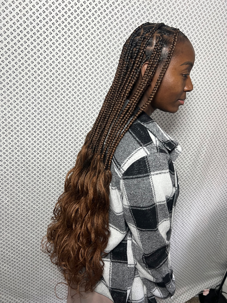 Medium French Curl Knotless