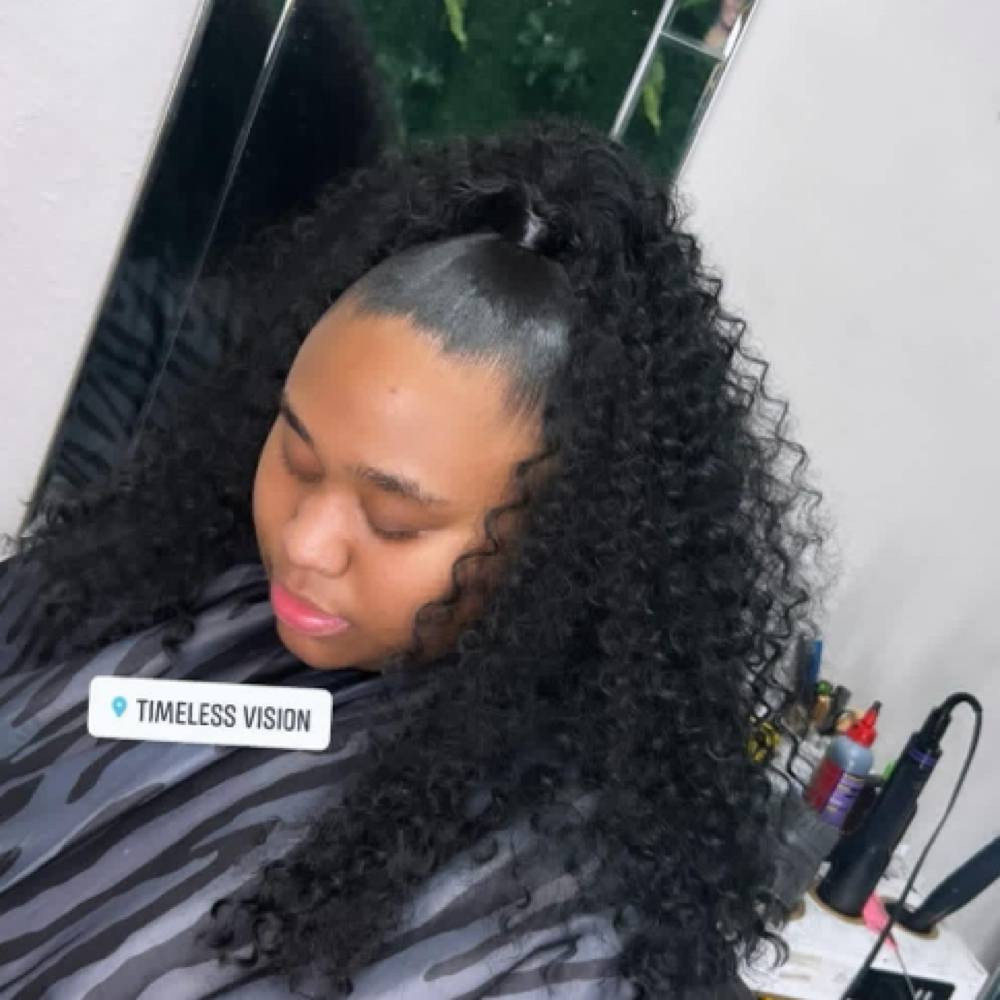 QUICK WEAVE HALF UP HALF DOWN at Timeless Vision in Arlington, TX