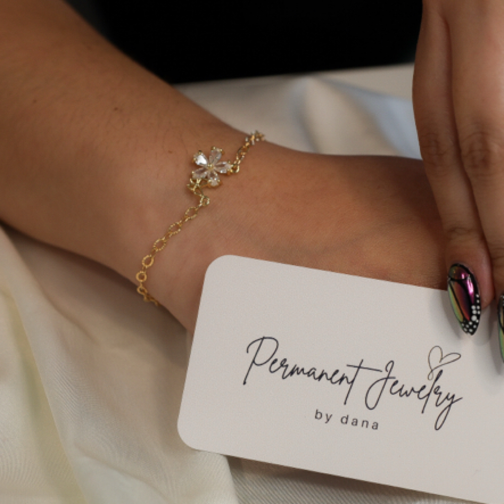 Silver Bracelet at Aura Nail Studio in Norristown, PA