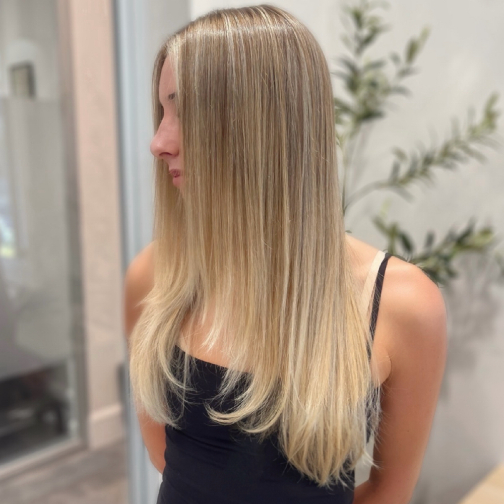 Partial Highlight at Meraki Hair Studio in Solana Beach, CA