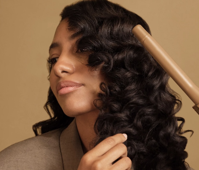 Flat Ironing with curls Only