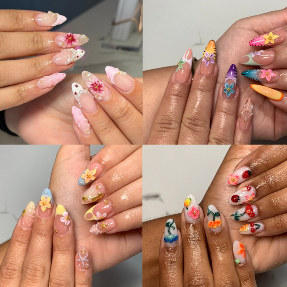 LVL 4 NAIL ART | GEL-X FULLSET at JAZYNAILZ in Miami, FL