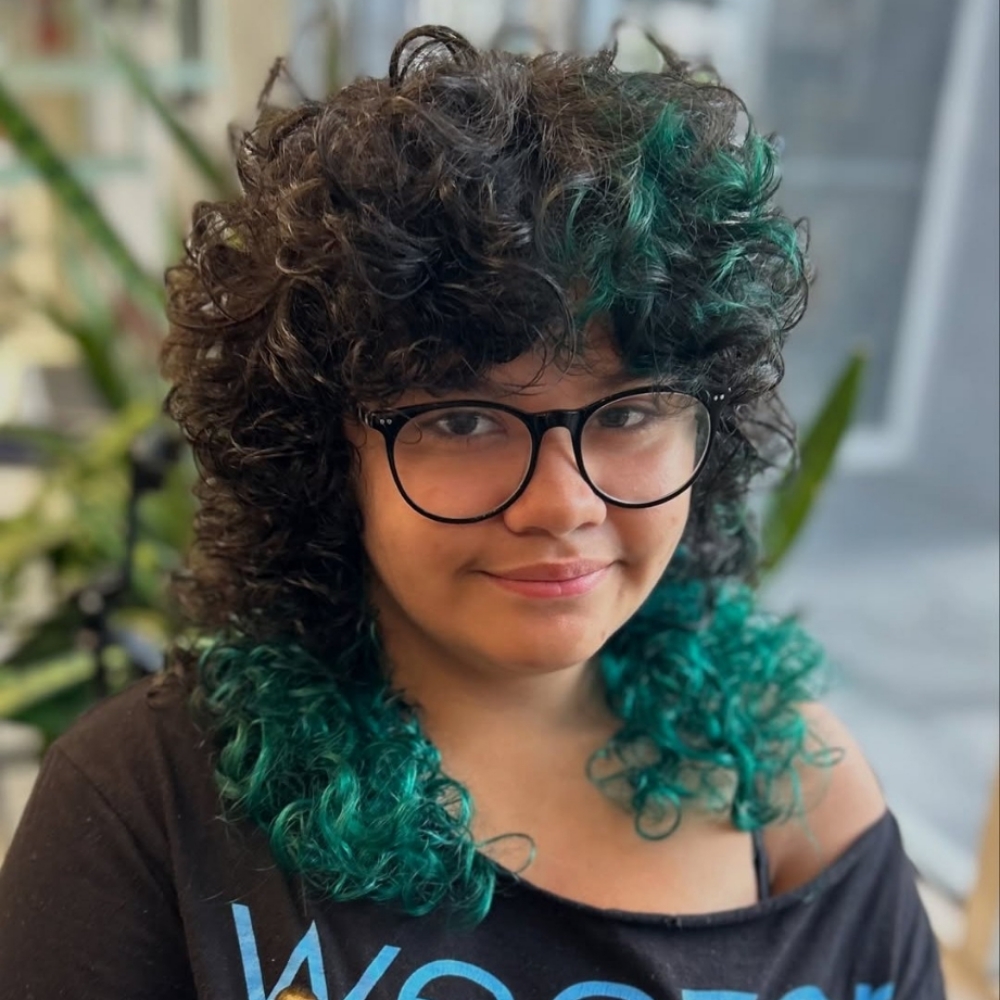Curly Haircut + Style at Melodramatic Hair in Chattanooga, TN