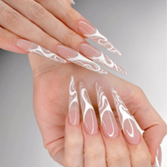 Acrylic Extension Full Set at The Tarnished Brush Nail Studio in Sanford, NC
