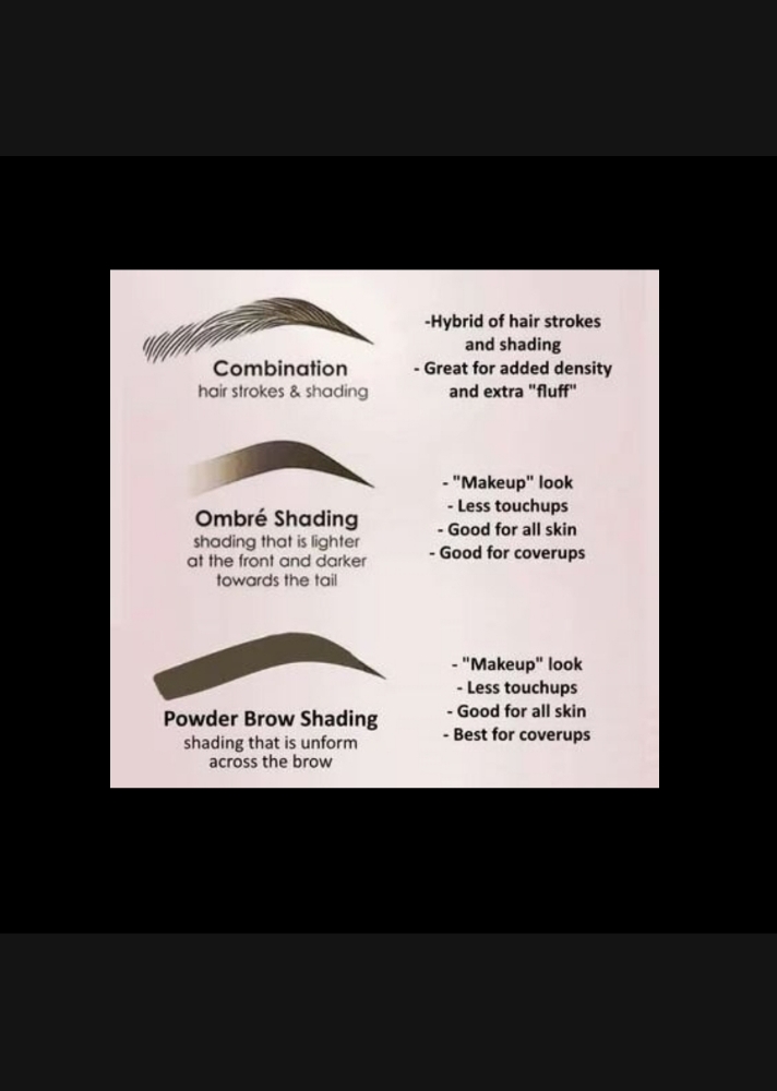 Ombre/combo/powder Brow-Initial