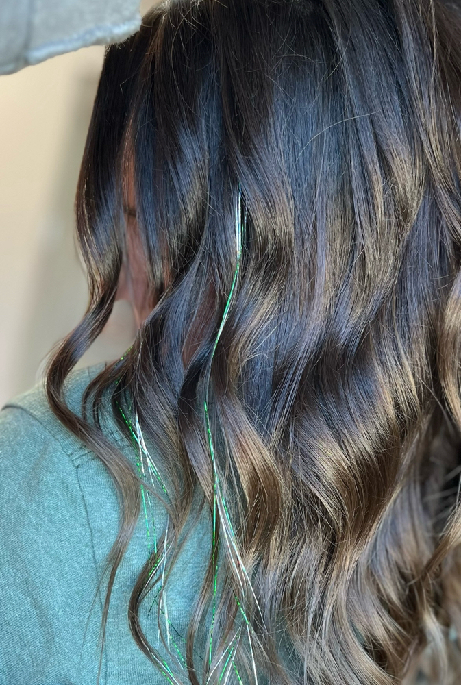 Hair Tinsel/ Feather