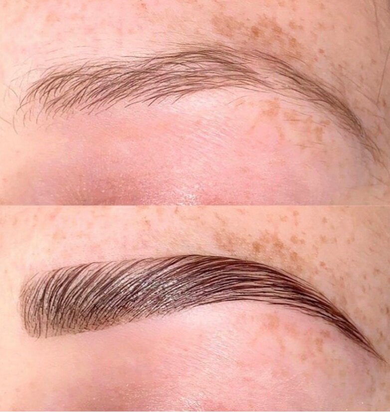 Eyebrow Lamination And Tint