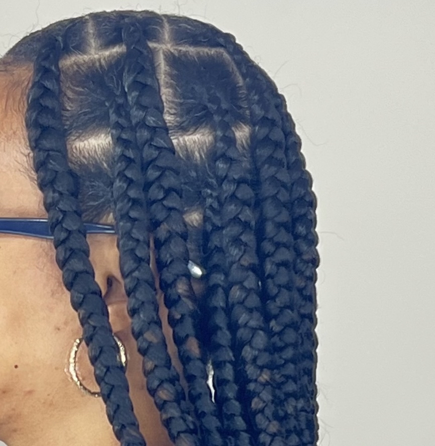 Knotless Box Braids ( Large )