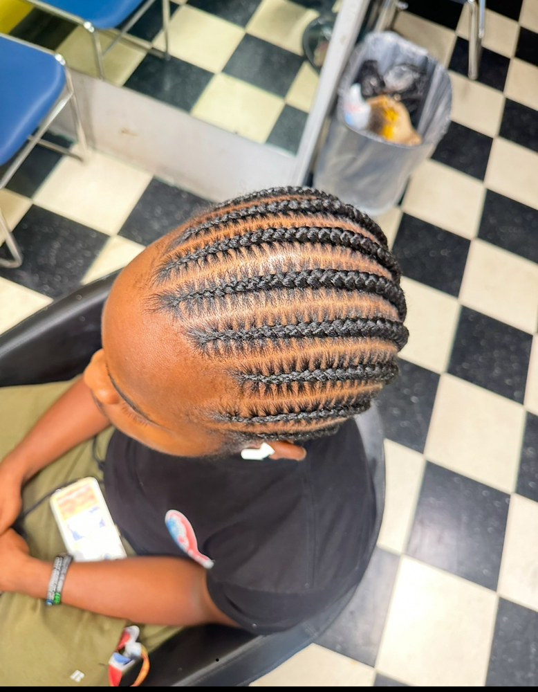 Scalp Braids Straight Back
