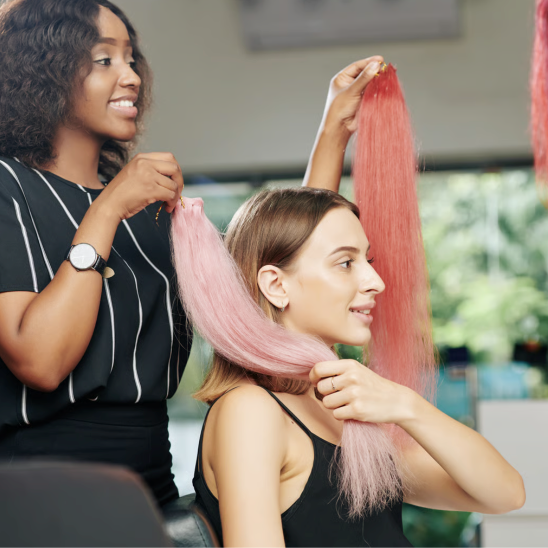 Hair Extension Consultation at Beauty Wise Salon in Naples, FL