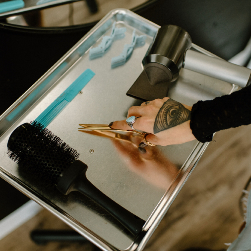 Regular Haircut at Eight Six Zero Salon in Winters, CA