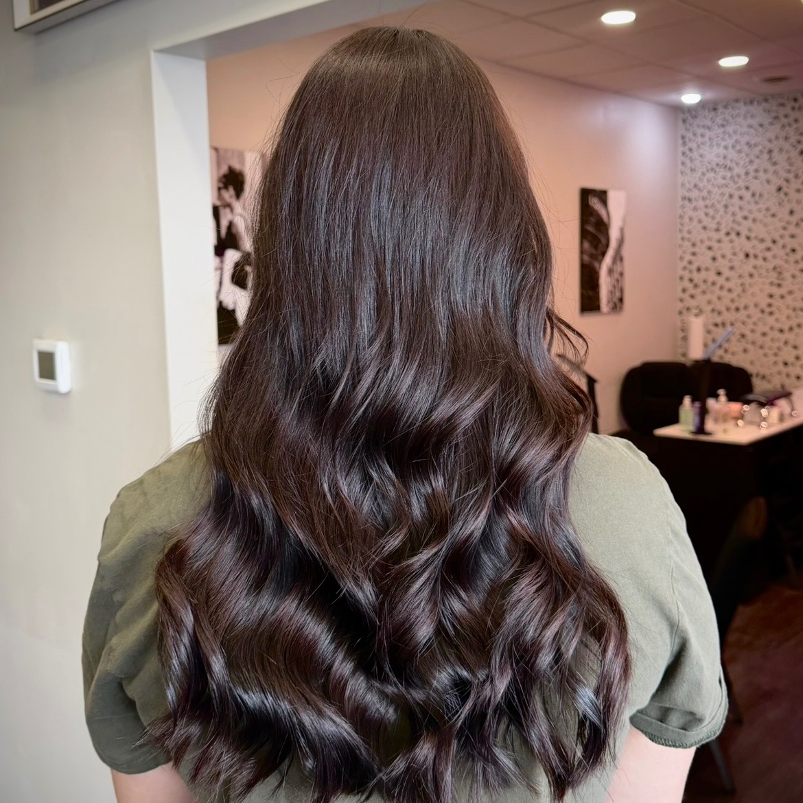 Root retouch at Amanda’s Hair Chair in Lima, OH