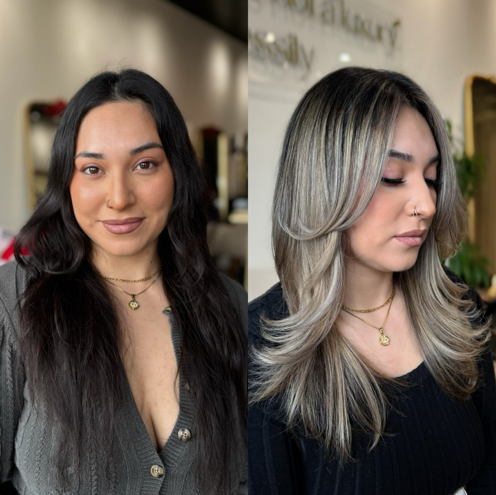 Full Blonde Transformation