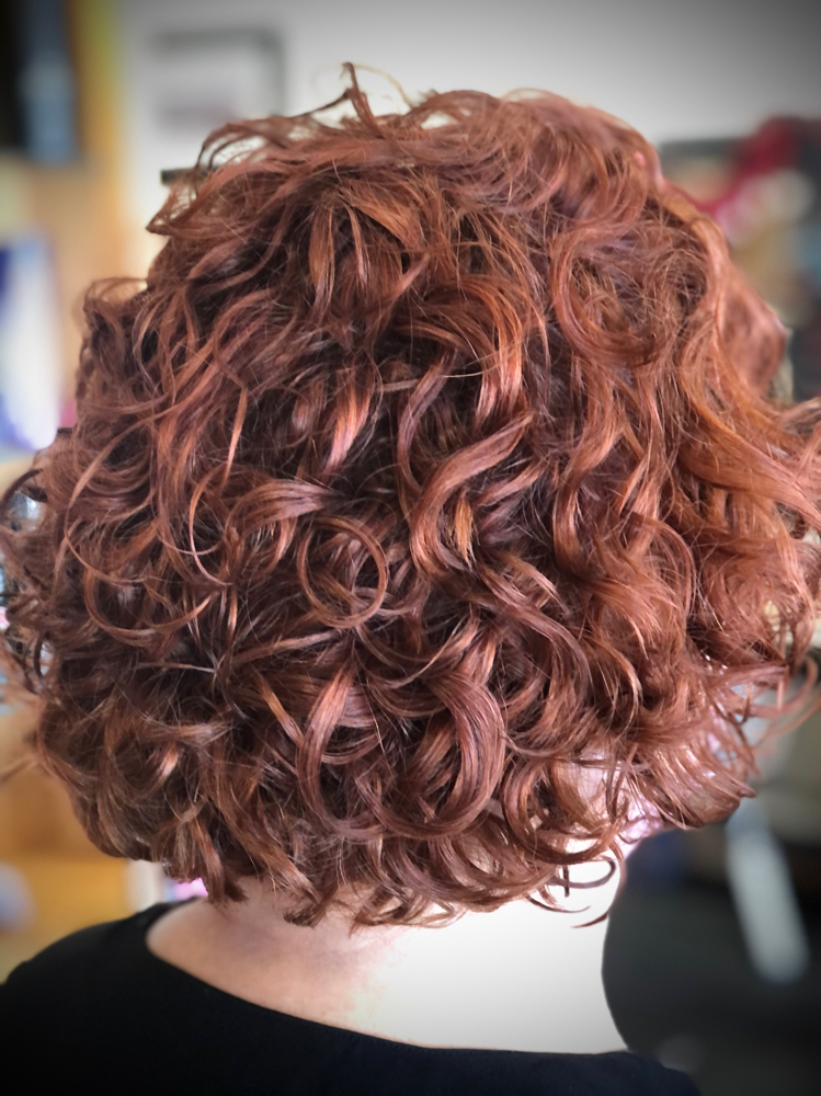 Perm at The Lyons Mane Salon in Candler, NC