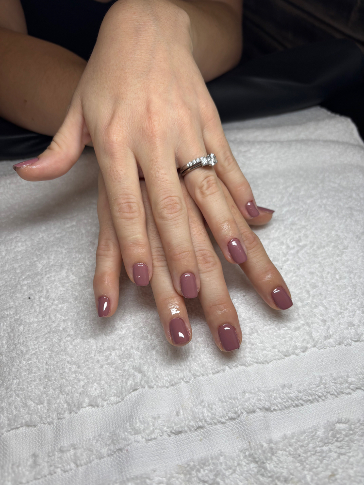 Gel Mani at Beauty By Riley in LaBelle, FL