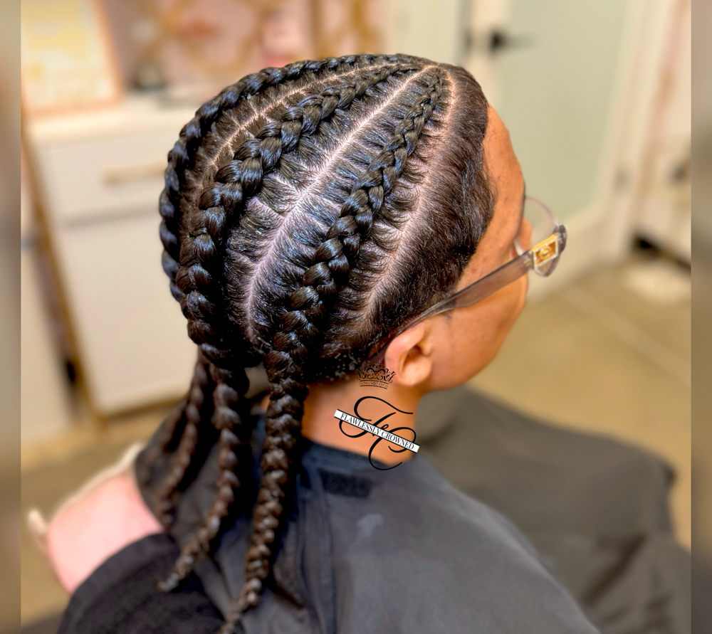 Men’s Stitch Cornrows