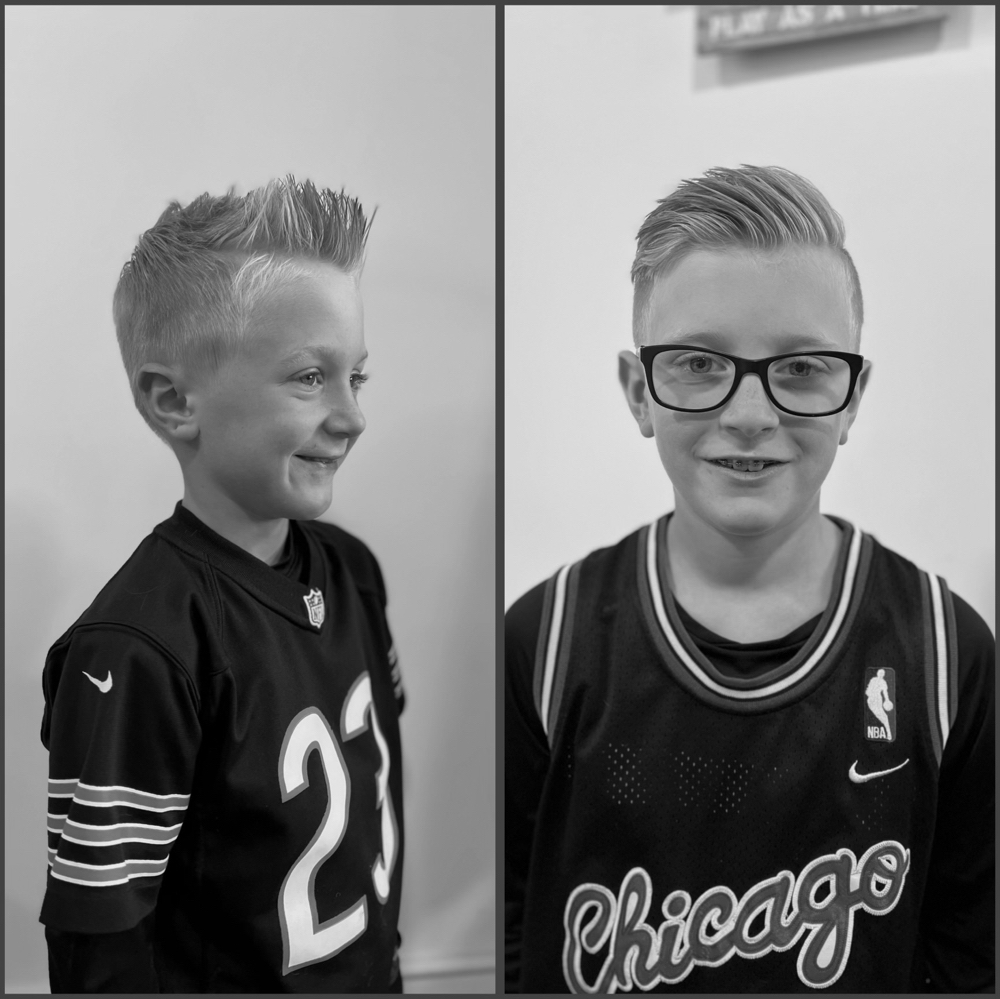 2 Little Gent Haircuts(10&UNDER)