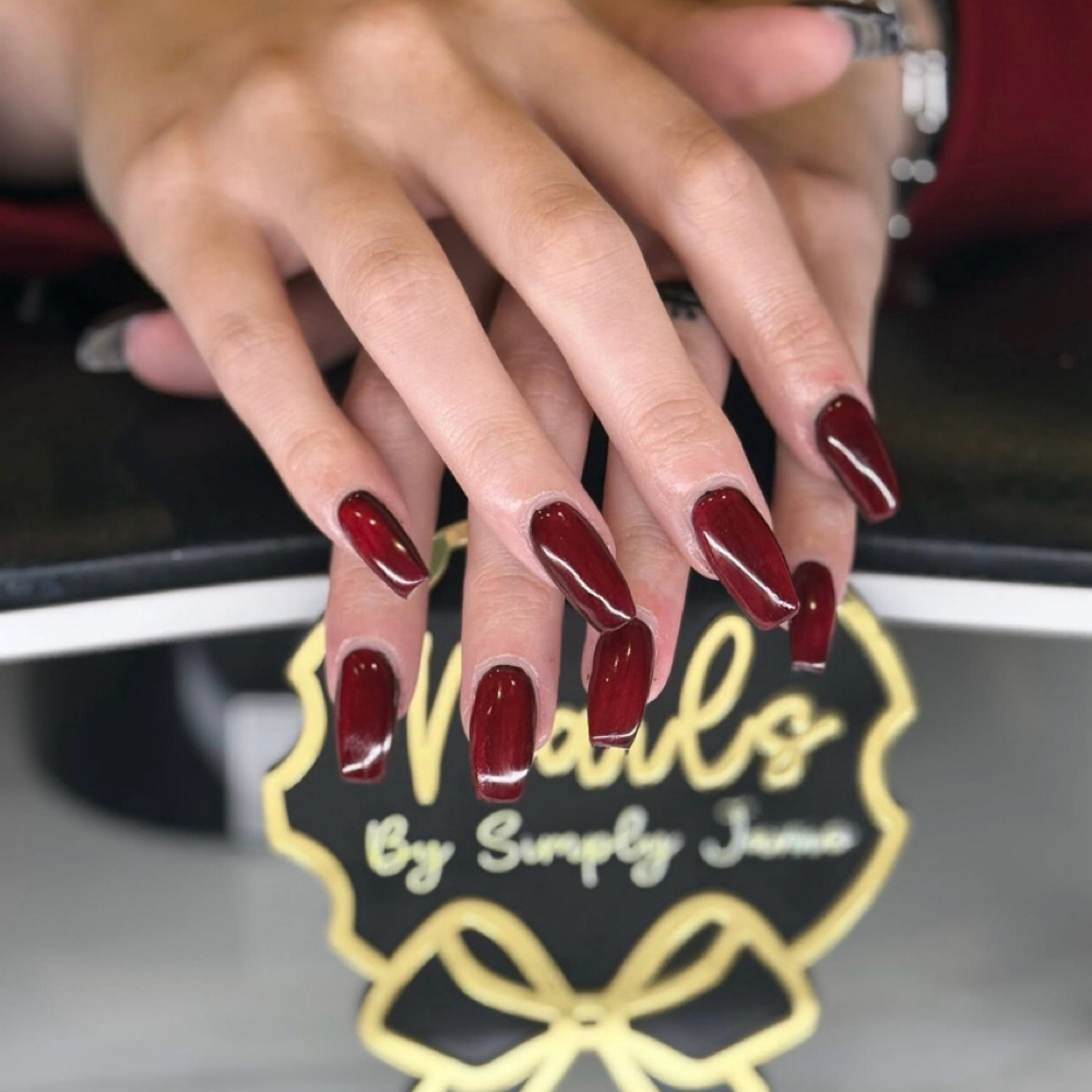 GelX Full Set Long Length One Color at Simply Janie Beauty LLC in Fort Smith, AR