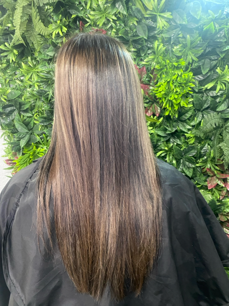 Brazilian Blow Out Long Hair