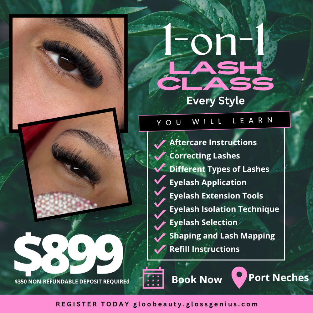 Lash Course at Gloo Beauty in Port Neches, TX