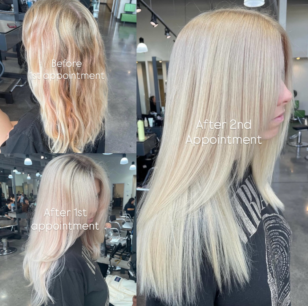 All Over Blonde at Morgan The Stylist in San Antonio, TX