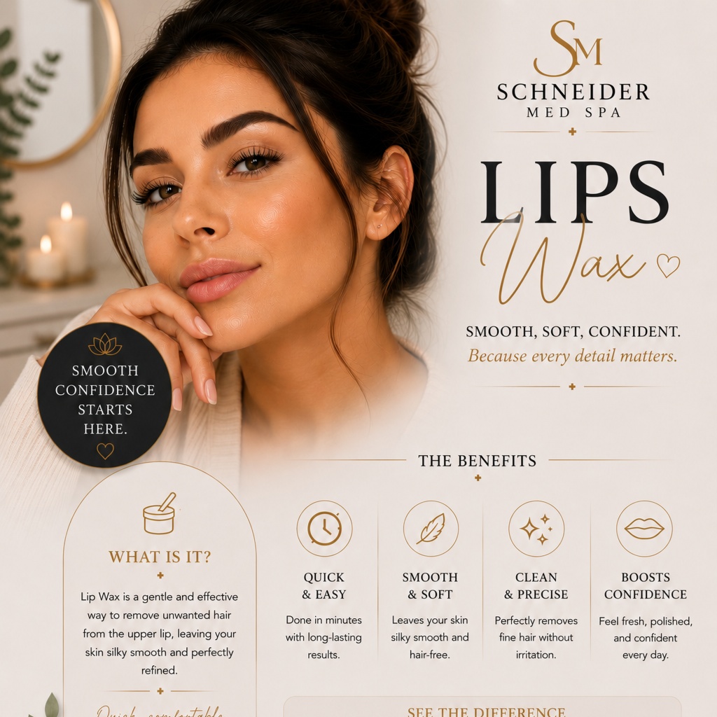 Lips Wax at Schneider Med Spa in Ocoee, FL