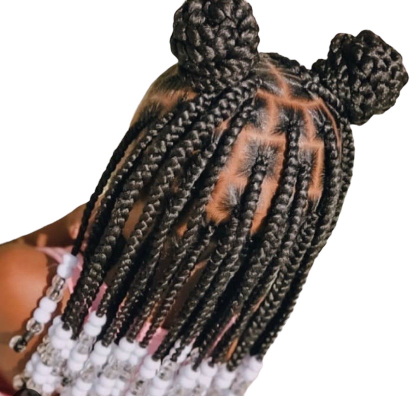 Child Knotless/Tradtional Box Braid