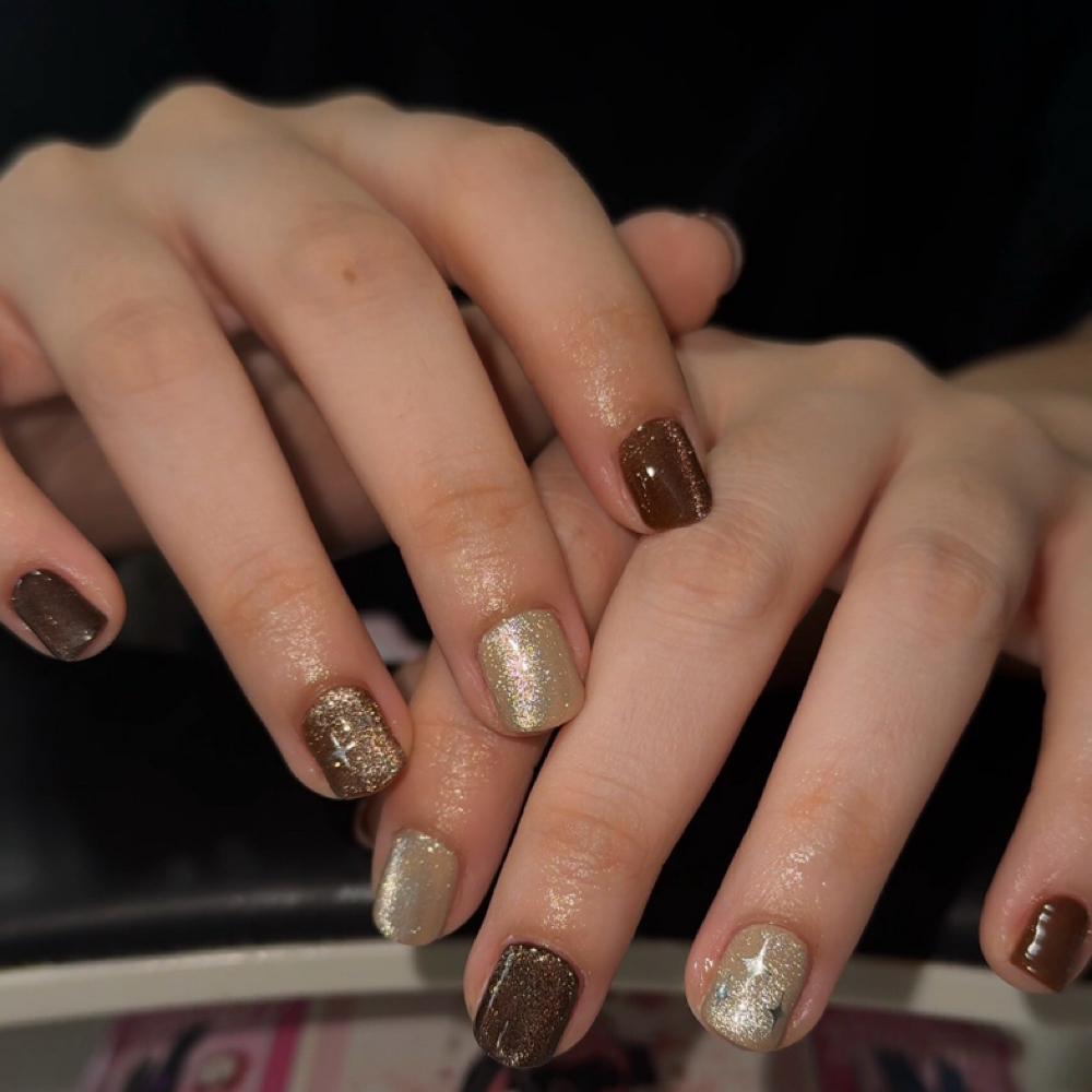 Structured Gel Manicure at Slashernailz in San Antonio, TX