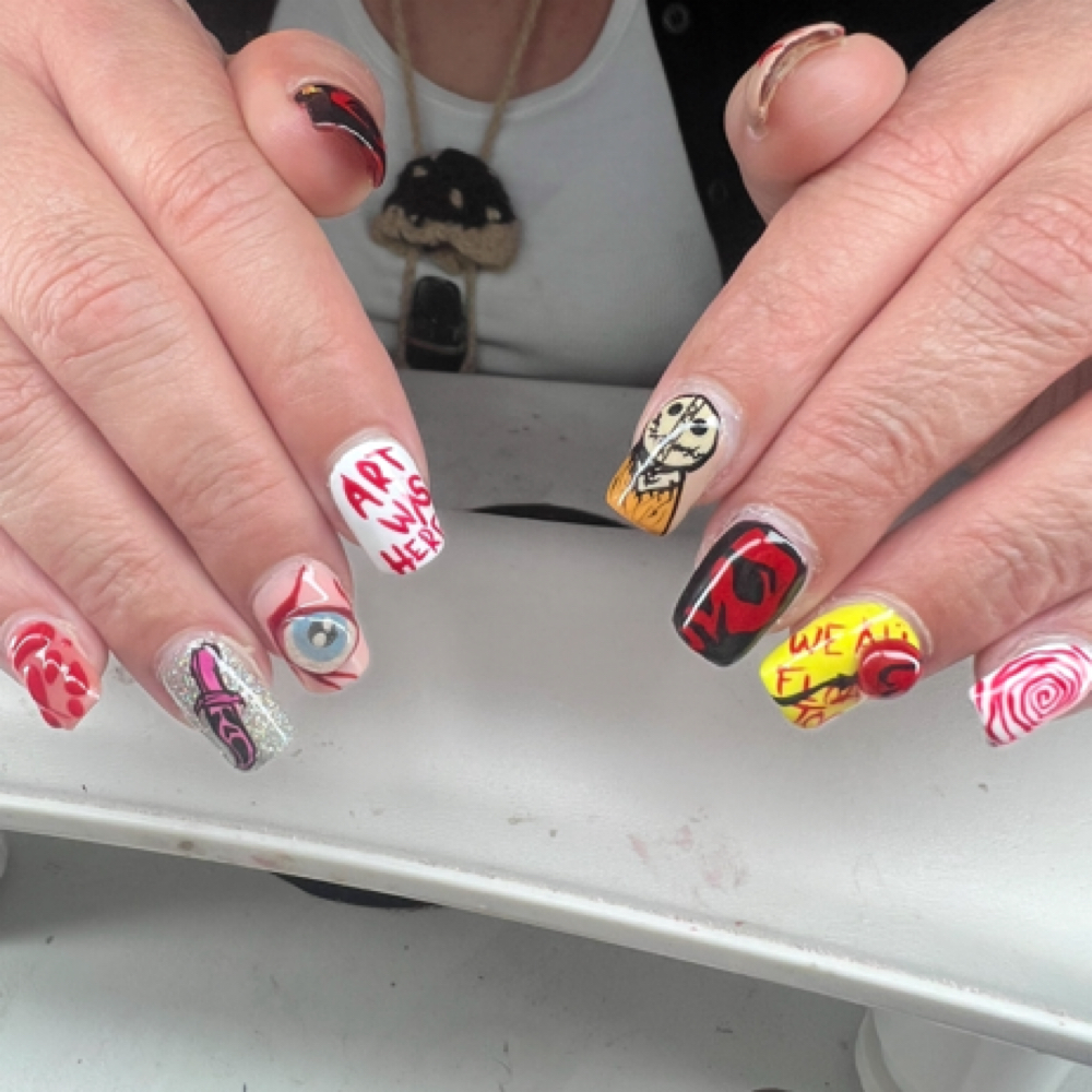 gel x freestyle at SayitwithKolour in indianapolis, IN