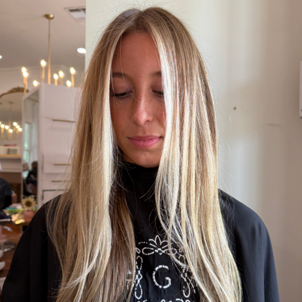 partial highlight/balayage at My Hair Grl in Lafayette, LA