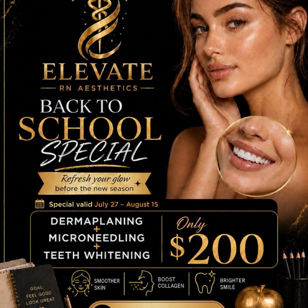 Back To School at Elevate RN Aesthetics in Mcallen, TX
