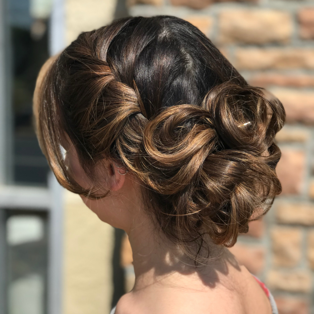 Bridal Party Styling at White Dove Salon and Aesthetics in Hickory, NC