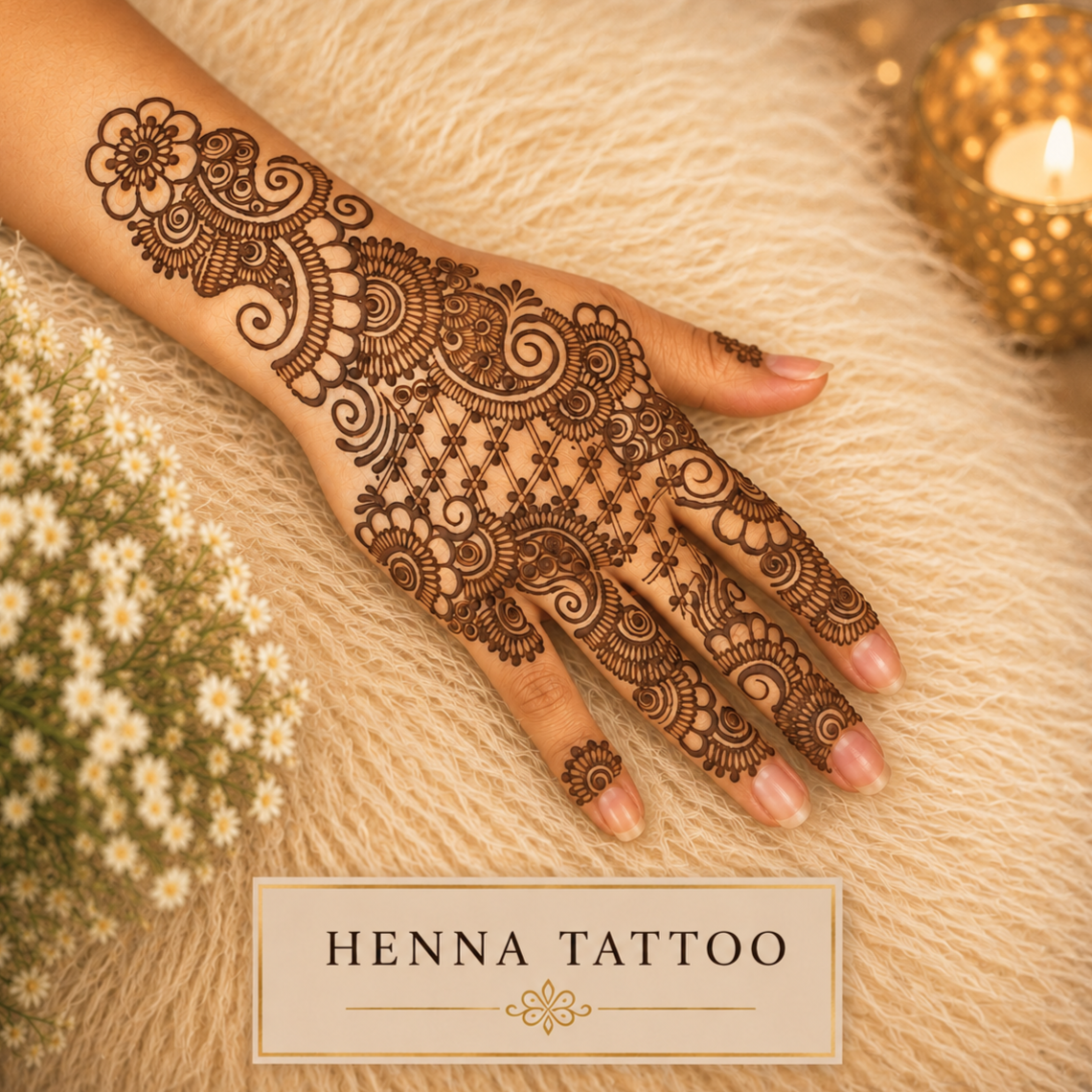 Henna Tattoo at Henna Dil Se in Carson, CA