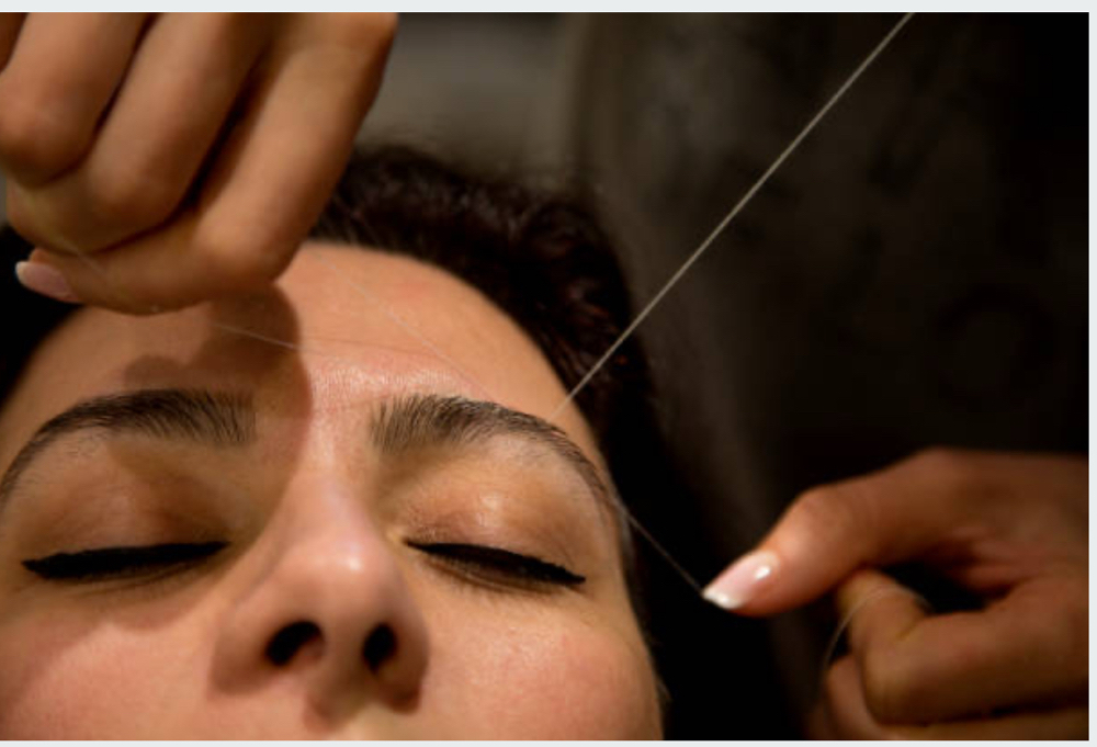 Brow Shaping Threading/ Waxing