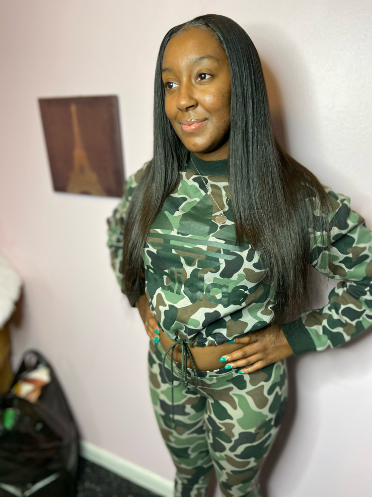 traditional install (sew-in)