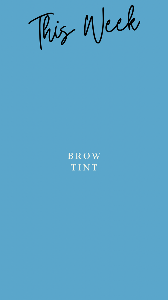 Brow Tint