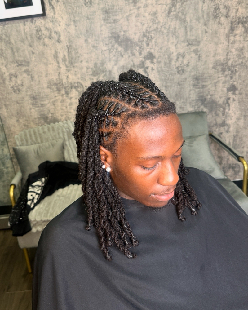 Loc Retwist & Upgraded Style